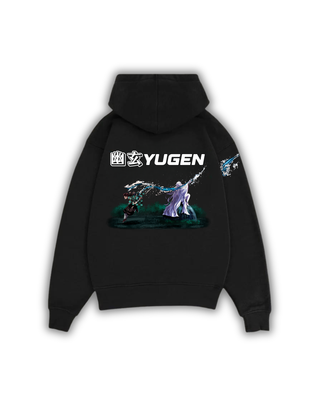 Blessed Rain Black Hoodie