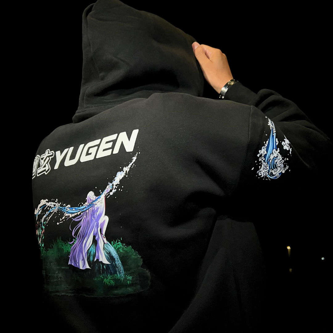 Blessed Rain Black Hoodie