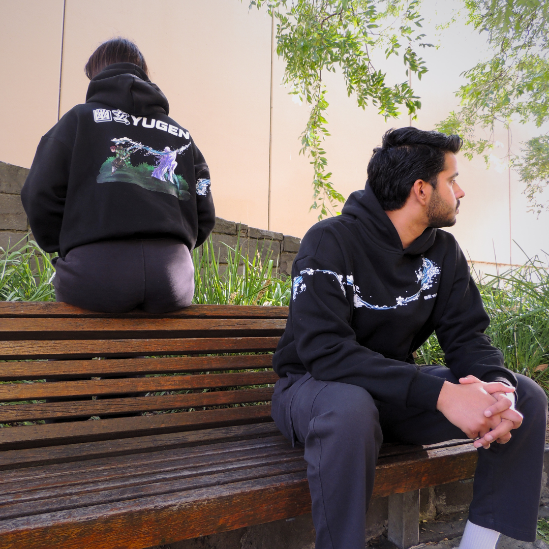 Blessed Rain Black Hoodie